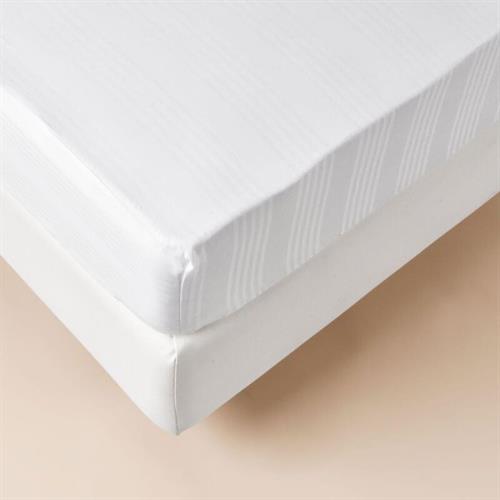 COPRIMATERASSO ELASTICIZZATO CON ANGOLI 90X190 BIANC