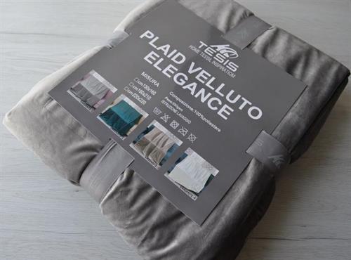PLAID TESIS ELEGANCE 220X200 550GSM GRIGIO