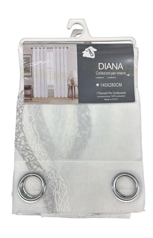 PANNELLO TENDA DIANA 140X290 TP1381 GRIGIO