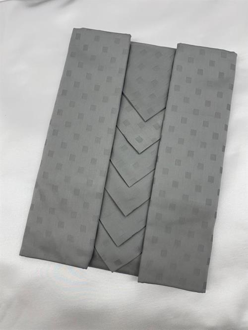 SERVIZIO DA TAVOLA 12P MAESTRI COTONIERI 180X250 GRI