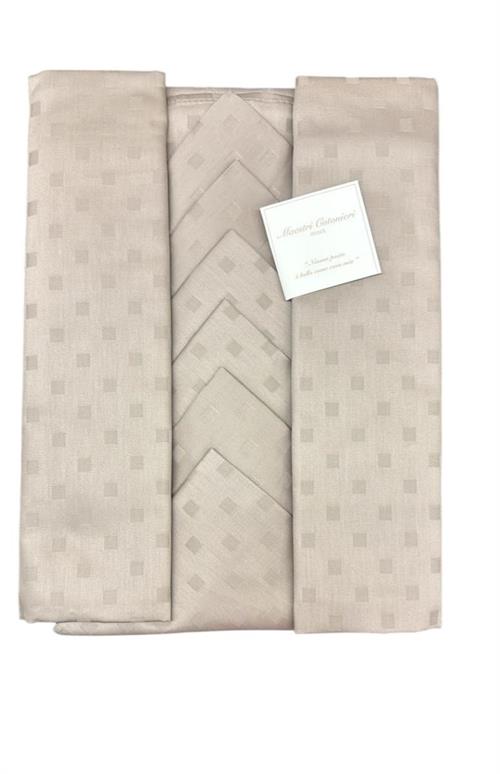 SERVIZIO DA TAVOLA 12P MAESTRI COTONIERI 180X250 TOR