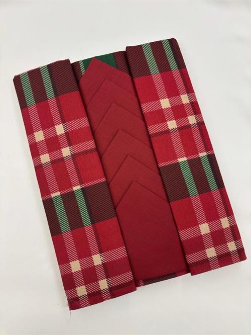 SERVIZIO TAVOLA X12 NATALE SOMMARUGA MONTBLANC ROSSO