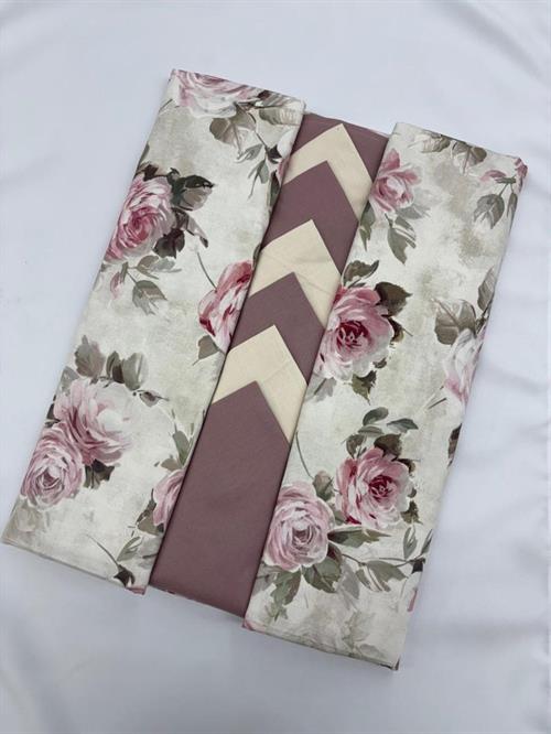 SERVIZIO TAVOLA X12 MAESTRI COTONIERI 170X280 ROSE