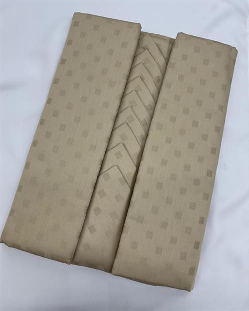 SERVIZIO TAVOLA X18 MAESTRI COTONIERI DAMINA BEIGE