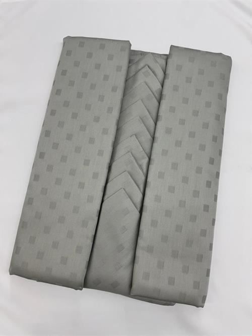 SERVIZIO TAVOLA X18 MAESTRI COTONIERI DAMINA GRIGIO