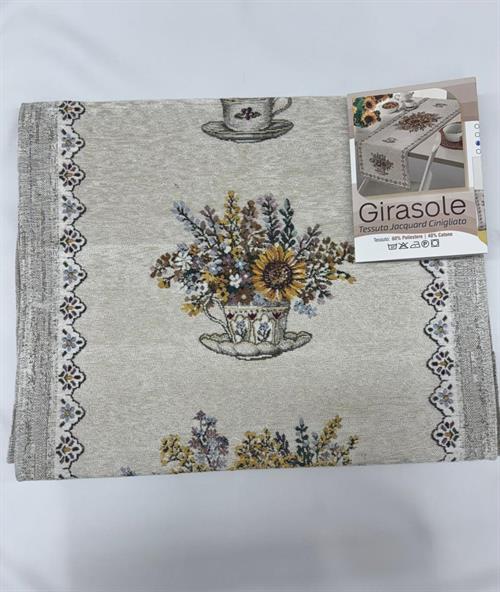 RUNNER KARI IN JACQUARD CINIGLIATO BEIGE 40X180    1