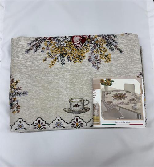 COPRITAVOLA KARI 140X240 GIRASOLE BEIGE