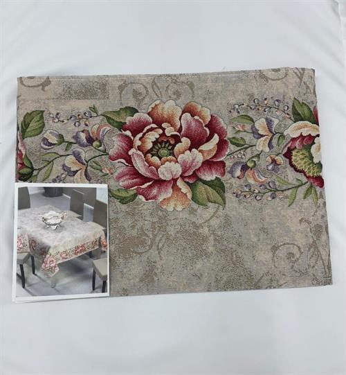 COPRITAVOLO KARI THAI 140X180 BEIGE