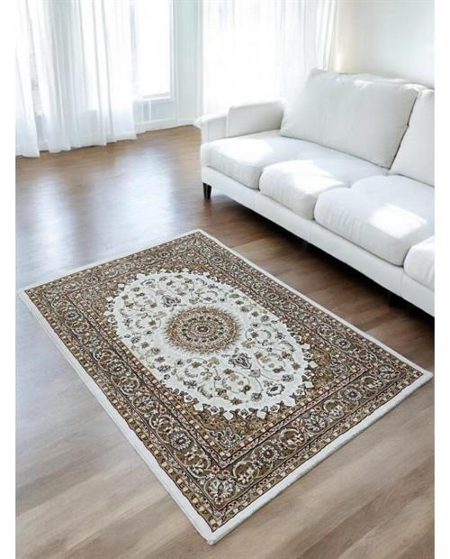 TAPPETO LINEA ORO EMIRATES 80X150 AX0324 0101CREAM