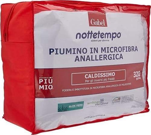 PIUMINO MICROFIBRA 155X205 320GR 1 POSTO