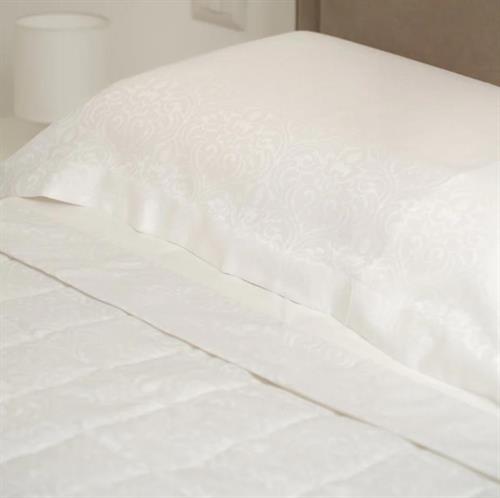 COMPLETO LETTO KARI TAHITI MATRIMONIALE BIANCO