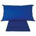 LENZUOLA PURO COTONE CON ANGOLI 90X200 BLU