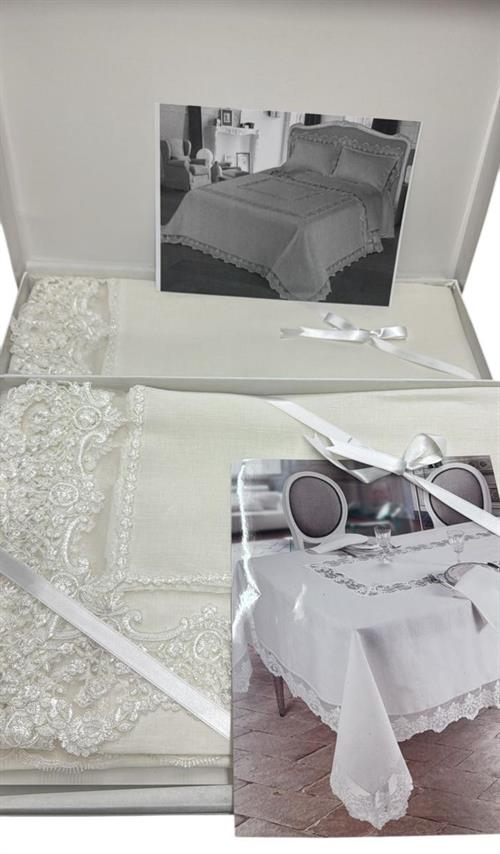 COORDINATO LINO ART. 1506 MATRIMONIALE BIANCO