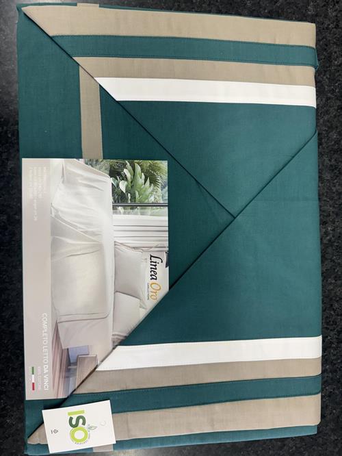 DA VINCI COMPLETO LETTO COTONE LN0857 OTTANIO    TU
