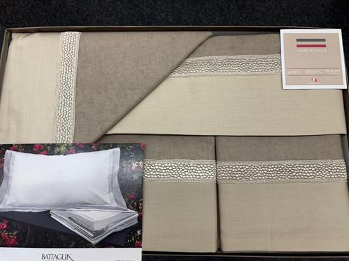 COPPIA CALDO COTONE BATTAGLIA CALLA TORT/BEIGE