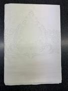LENZUOLA MATRIMONIALE INTAGLIO COTONE HY8638