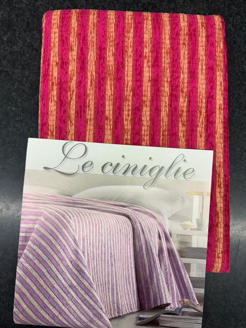 COPRILETTO JACQUARD IN CINIGLIA PARIGI 170X280 ROSA