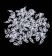 GANCETTI PORTATENDA IN PLASTICA 30PZ