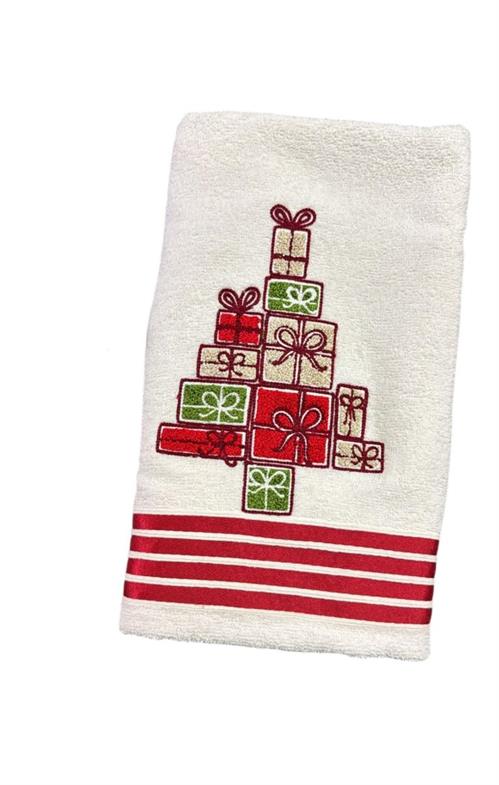 ASCIUGAMANI NATALE 1+1 VAR12