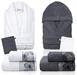 COMPLETO BAGNO FARLEN 8 PEZZI SPUGNA CILE