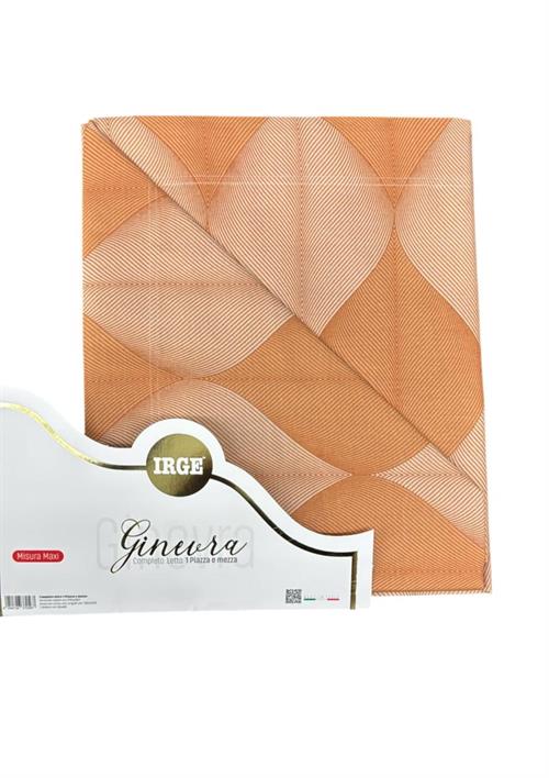 COMPLETO LETTO PURO COTONE IRGE PIAZZA E MEZZA VAR2