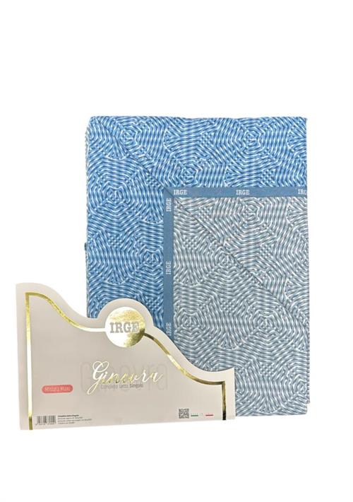 COMPLETO LETTO IRGE COTONE 150X290 VAR11      1POS