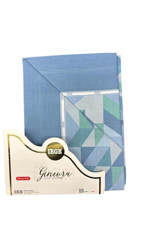 COMPLETO LETTO IRGE COTONE 150X290 VAR21      1POS