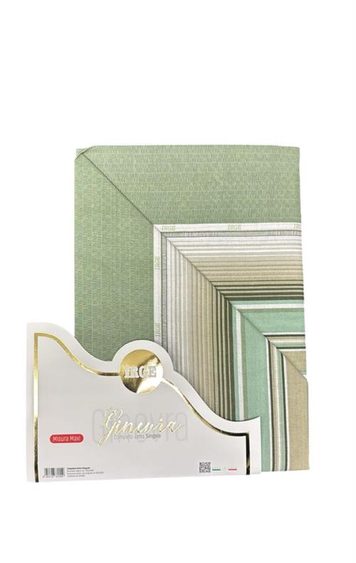 COMPLETO LETTO IRGE COTONE 150X290 VAR24      1POS