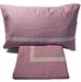 COMPLETO LETTO FLANELLA IRGE LONDRA SINGOLO ROSA