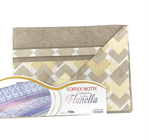 COMPLETO LETTO FLAELLA SOFFICE NOTTE SINGOLO