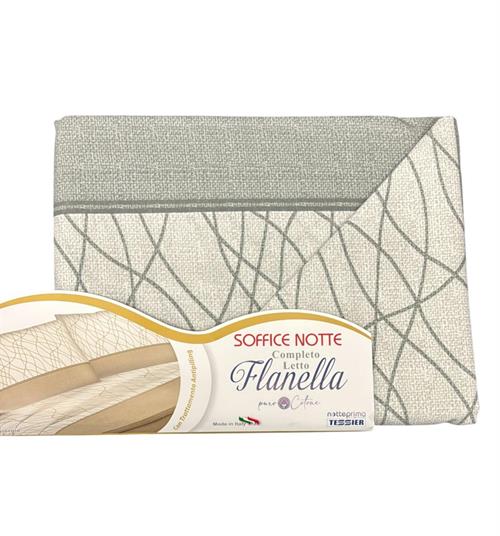 COMPLETO LETTO FLAELLA SOFFICE NOTTE SINGOLO VAR1