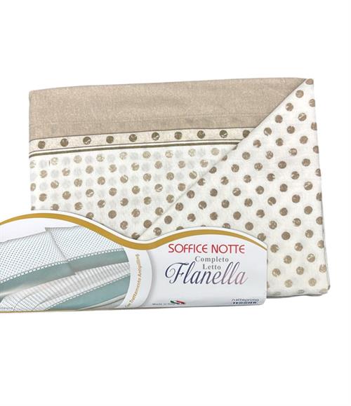 COMPLETO LETTO FLAELLA SOFFICE NOTTE SINGOLO VAR6