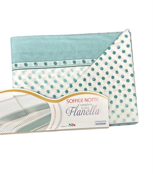 COMPLETO LETTO FLAELLA SOFFICE NOTTE SINGOLO VAR9