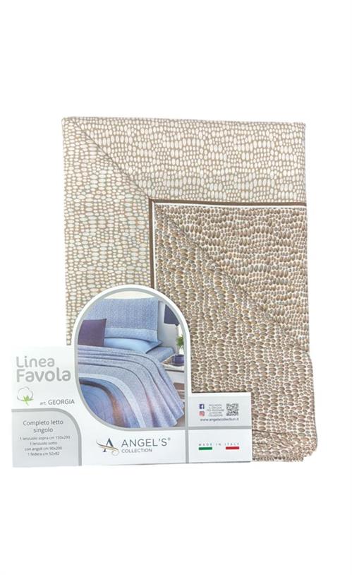 COMPLETO LETTO ANGEL'S COLLECTION 150X290 BEIGE