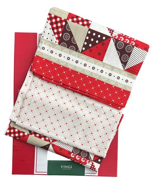 SERVIZIO TAVOLA NATALE VINGI 12 POSTI 240X240