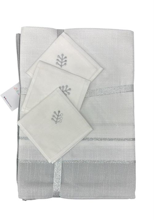 SERV. TAVOLA NATALE BOTTICELLI HOME 12POSTI 180X270