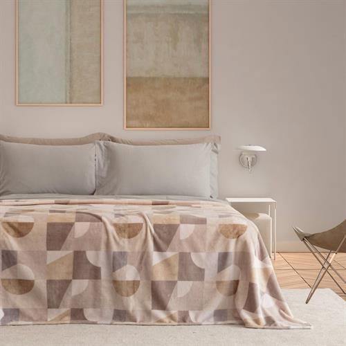 COPERTA PLUSH SUPER SOFT LINEA ORO LORENA MATRIMONIA