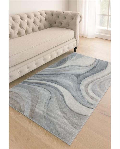 TAPPETO LINEA ORO LISBOA GRIGIO     140