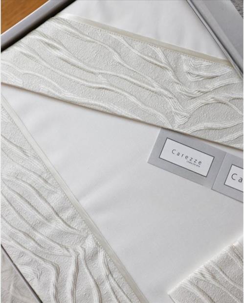 COMPLETO LENZUOLA CAREZZE JOSEPHIE AVORIO