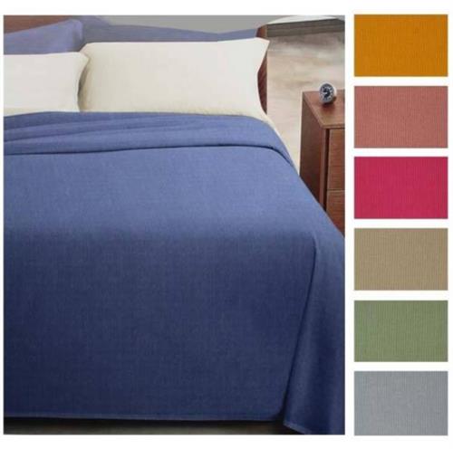 COPRILETTO TESSIER PURO COTONE MILLERIGHE