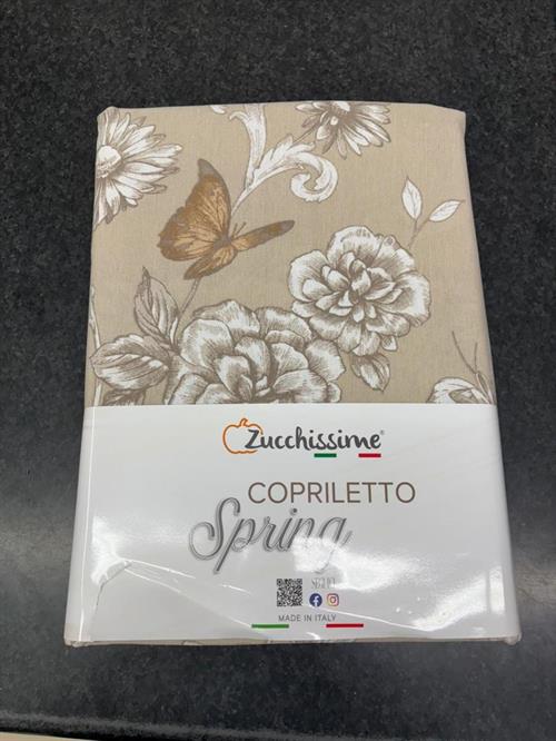 COPRILETTO ZUCCHISSIME SPRING FANTASIA 260X265 TORTO