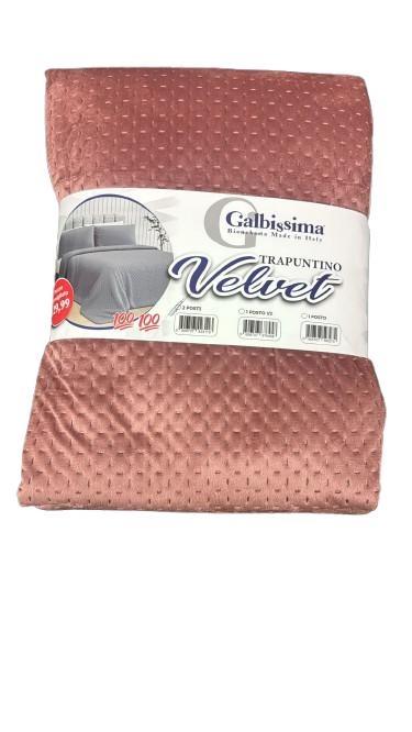 TRAPUNTINO GALBISSIMA MATRIMONIALE VELLUTO