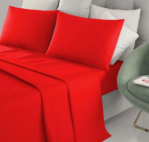 COMPLETO LETTO IRGE HOME COLLECTION 210X290 ROSSO