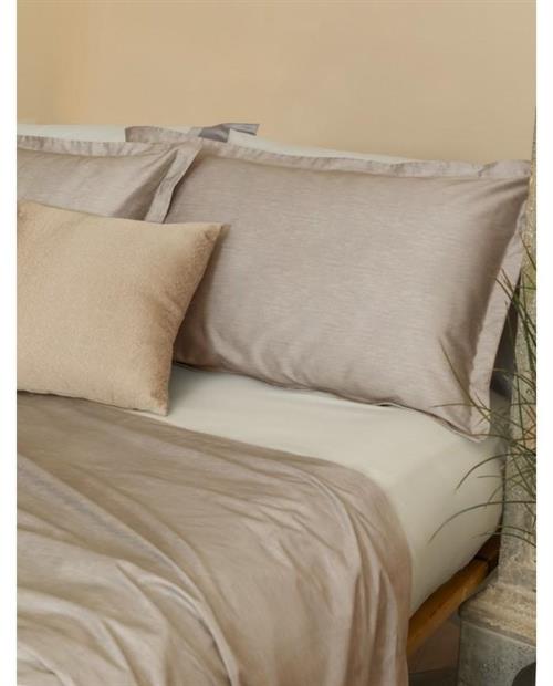 COMPLETO LETTO NEITH 100% COTONE ARGILLA    MATR