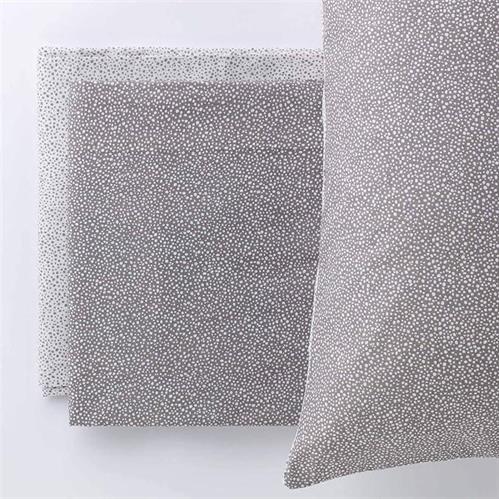 COMPLETO LETTO LINEA ORO 100% COTONE 150X290 TORTORA