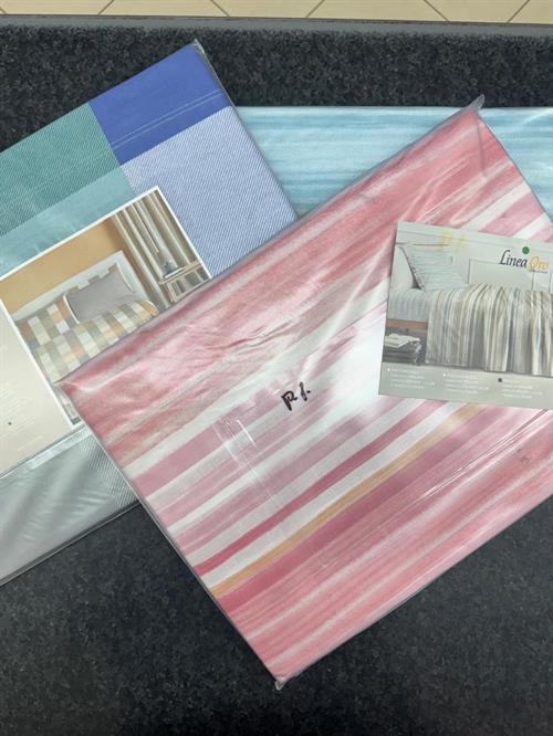 COMPLETO LETTO LINEA ORO 100%COTONE 150X290