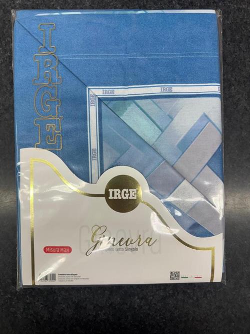 COMPLETO LETTO IRGE COTONE 150X290 VAR3       1POS