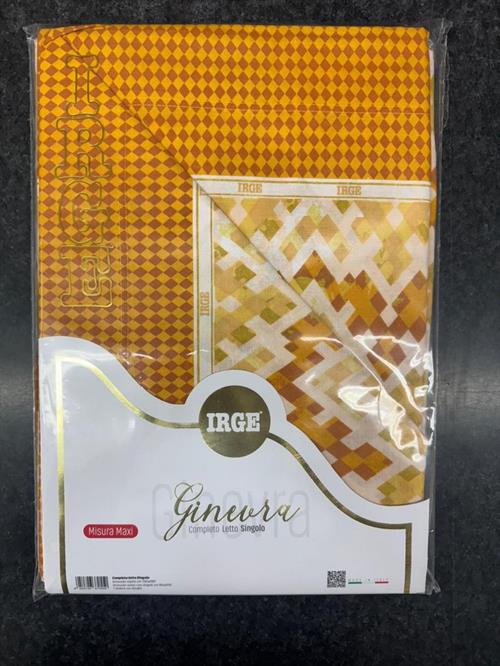 COMPLETO LETTO IRGE COTONE 150X290 VAR4       1POS