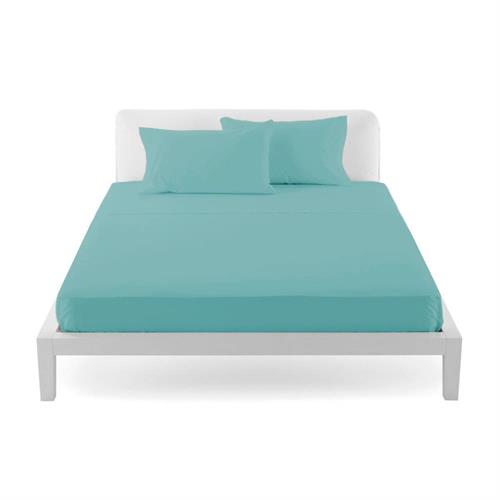 COMPLETO LETTO IL FILO IN PERCALLE 150X290 VERDE