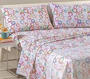 COMPLETO LETTO CALEFFI PURO COTONE 160X280 IRIDE